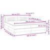 vidaXL Box Spring &kappa;&rho;&epsilon;&beta;ά&tau;&iota; &mu;&epsilon; &sigma;&tau;&rho;ώ&mu;&alpha;&tau;&alpha; &rho;&omicron;&zeta; 180x210 cm &Beta;&epsilon;&lambda;&omicron;ύ&delta;&iota;&nu;&omicron;
