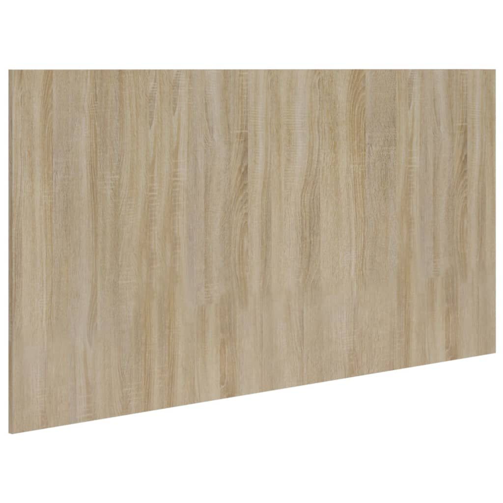 vidaXL Κεφαλάρι Κρεβατιού Sonoma Δρυς 160 x 1,5 x 80 εκ. Επεξεργ. Ξύλο