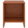 vidaXL Κομοδίνα 2 τεμ. Καφέ Μελί 35 x 30 x 40 εκ. Μασίφ Ξύλο Πεύκου