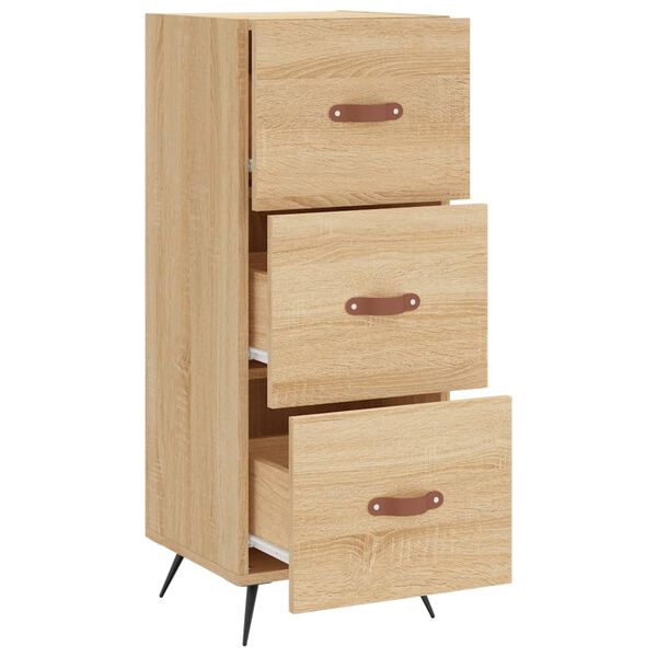 vidaXL Ντουλάπι Sonoma Δρυς 34,5x34x90 εκ. από Επεξεργασμένο Ξύλο