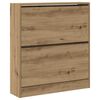 vidaXL &Nu;&tau;&omicron;&upsilon;&lambda;ά&pi;&alpha; &Pi;&alpha;&pi;&omicron;&upsilon;&tau;&sigma;&iota;ώ&nu; 80 x 21 x 87,5 cm &Epsilon;&pi;&epsilon;&xi;&epsilon;&rho;&gamma;&alpha;&sigma;&mu;έ&nu;&omicron; &xi;ύ&lambda;&omicron;