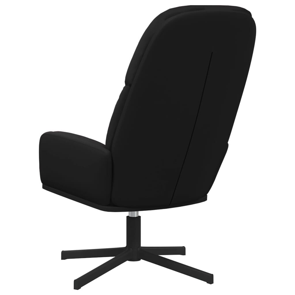 vidaXL Πολυθρόνα Relax Μαύρη από Συνθετικό Δέρμα