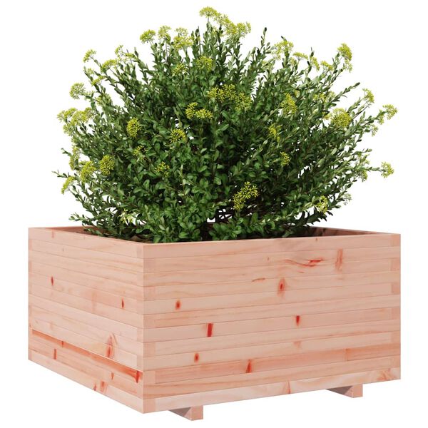 vidaXL Ζαρντινιέρα Κήπου 90x90x49,5 εκ. από Μασίφ Ξύλο Ψευδοτσούγκας