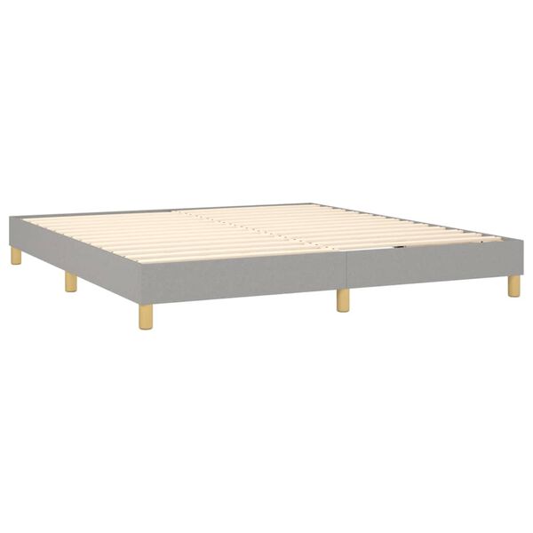 vidaXL &Kappa;&rho;&epsilon;&beta;ά&tau;&iota; Boxspring &mu;&epsilon; &Sigma;&tau;&rho;ώ&mu;&alpha; &Alpha;&nu;&omicron;&iota;&chi;&tau;ό &Gamma;&kappa;&rho;&iota; 180x200 &epsilon;&kappa;. &Upsilon;&phi;&alpha;&sigma;&mu;ά&tau;&iota;&nu;&omicron;