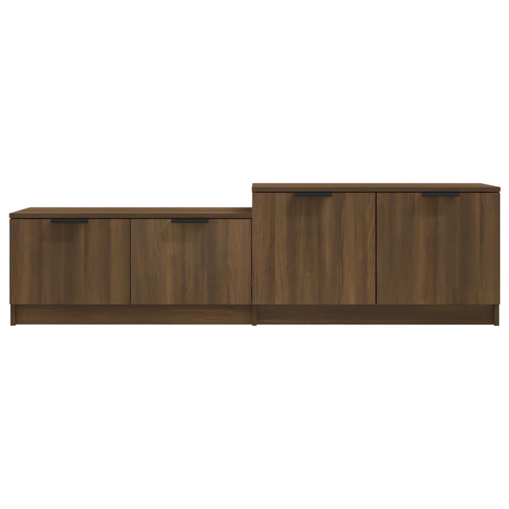 vidaXL Έπιπλο Τηλεόρασης Καφέ Δρυς 158,5x36x45 εκ. Επεξεργασμένο Ξύλο