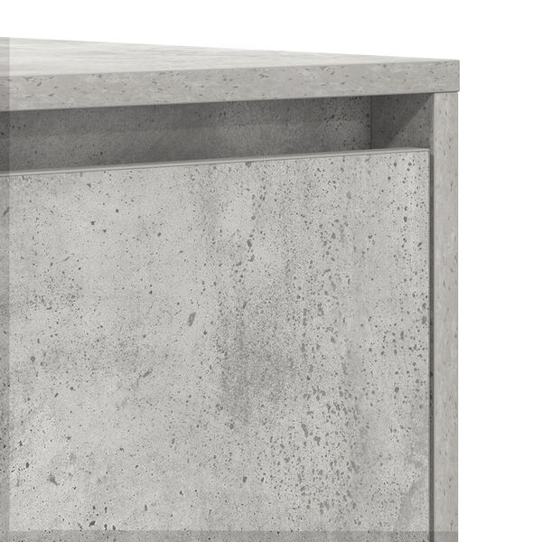 vidaXL Μπουφές Σκυρόδεμα Γκρι 120x41x75 εκ Κατασκευασμένο Ξύλο
