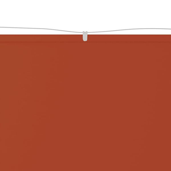 vidaXL Τέντα Κάθετη Τερακότα 100 x 1200 εκ. από Ύφασμα Oxford