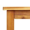 vidaXL Τραπεζαρία Κήπου 180 x 90 x 75 εκ. από Μασίφ Ξύλο Ακακίας