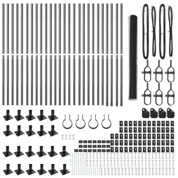 vidaXL &Sigma;&tau;ύ&lambda;&omicron;&sigmaf; &Pi;&epsilon;&rho;&iota;&phi;&rho;ά&xi;&epsilon;&omega;&nu; &Gamma;&kappa;&rho;&iota; 50 x 1,4 &mu; (&tau;&rho;έ&chi;&omicron;&nu;&tau;&alpha;&sigmaf; &pi;&lambda;έ&gamma;&mu;&alpha; 13 mm)
