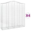 vidaXL &Sigma;&upsilon;&rho;&mu;&alpha;&tau;&omicron;&kappa;&iota;&beta;ώ&tau;&iota;&alpha; &Tau;&omicron;&xi;&omega;&tau;ά 4 &tau;&epsilon;&mu;. 200x50x200/220 &epsilon;&kappa;. &Gamma;&alpha;&lambda;&beta;&alpha;&nu;. &Alpha;&tau;&sigma;ά&lambda;&iota;