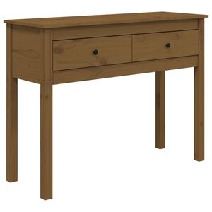 vidaXL &Tau;&rho;&alpha;&pi;έ&zeta;&iota; &kappa;&omicron;&nu;&sigma;ό&lambda;&alpha; &Kappa;&alpha;&phi;έ &mu;&epsilon;&lambda;ί 100x35x75 &epsilon;&kappa;. &Mu;&alpha;&sigma;ί&phi; &Xi;ύ&lambda;&omicron; &Pi;&epsilon;ύ&kappa;&omicron;&upsilon;