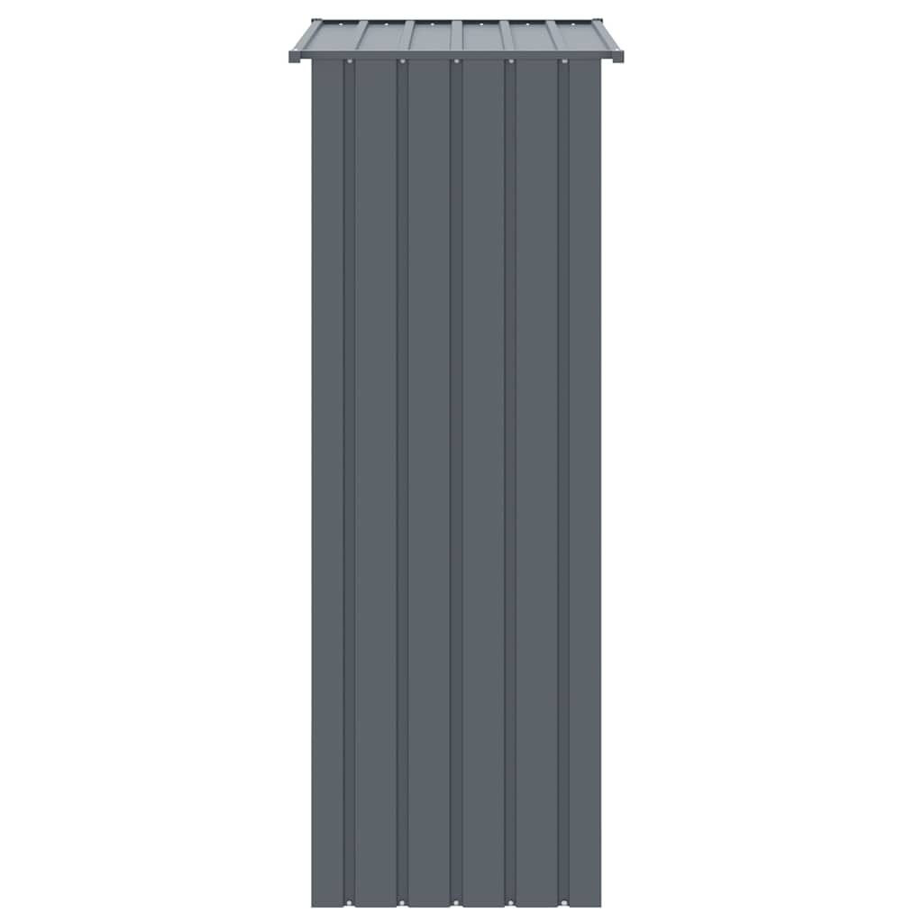 vidaXL Κλουβί Πουλιών Ανθρακί 115x78x200 εκ. από Γαλβανισμένο Χάλυβα