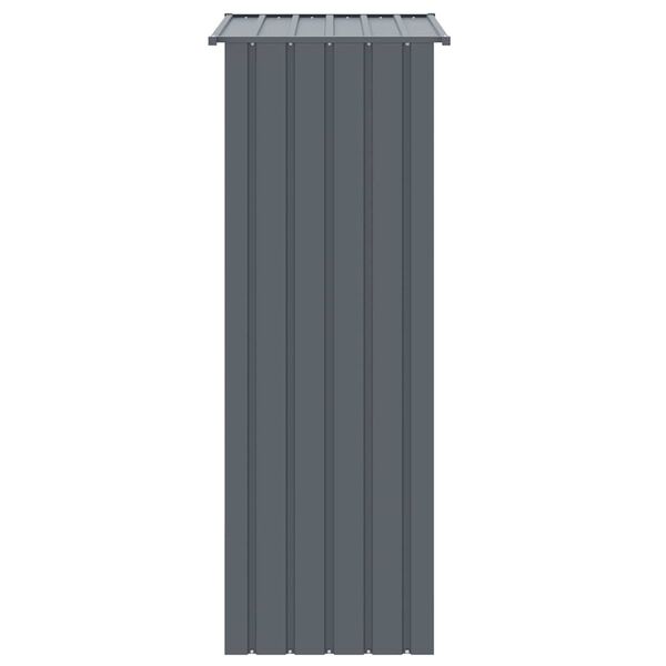 vidaXL Κλουβί Πουλιών Ανθρακί 115x78x200 εκ. από Γαλβανισμένο Χάλυβα