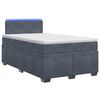 vidaXL &Kappa;&rho;&epsilon;&beta;ά&tau;&iota; Box Spring &mu;&epsilon; &Sigma;&tau;&rho;ώ&mu;&alpha; &kappa;&alpha;&iota; LED &Sigma;&kappa;&omicron;ύ&rho;&omicron; &Gamma;&kappa;&rho;&iota; 120 x 190 cm