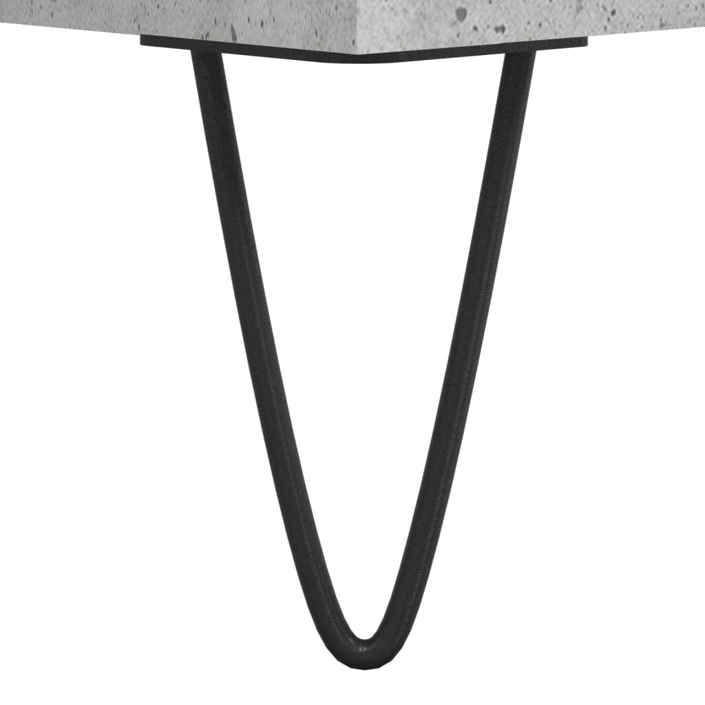 vidaXL Ντουλάπι Γκρι Σκυροδέματος 57x35x70 εκ. Επεξεργασμένο Ξύλο