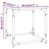 vidaXL Βοηθητικό Τραπέζι Γκρι Sonoma 40x40x40 εκ. Επεξεργασμένο Ξύλο