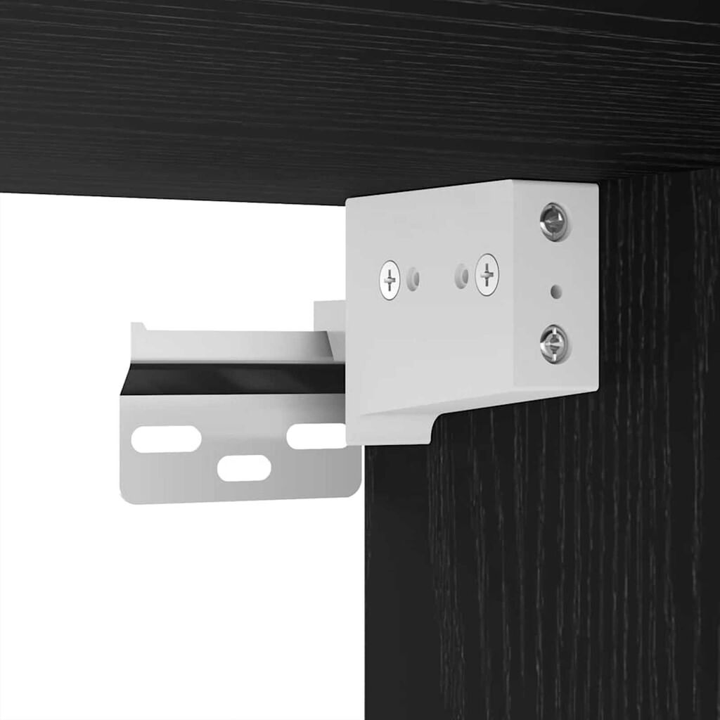 vidaXL Σετ επίπλου τηλεόρασης 6 pcs Μαύρη δρυς 30.5 x 30 x 90 cm