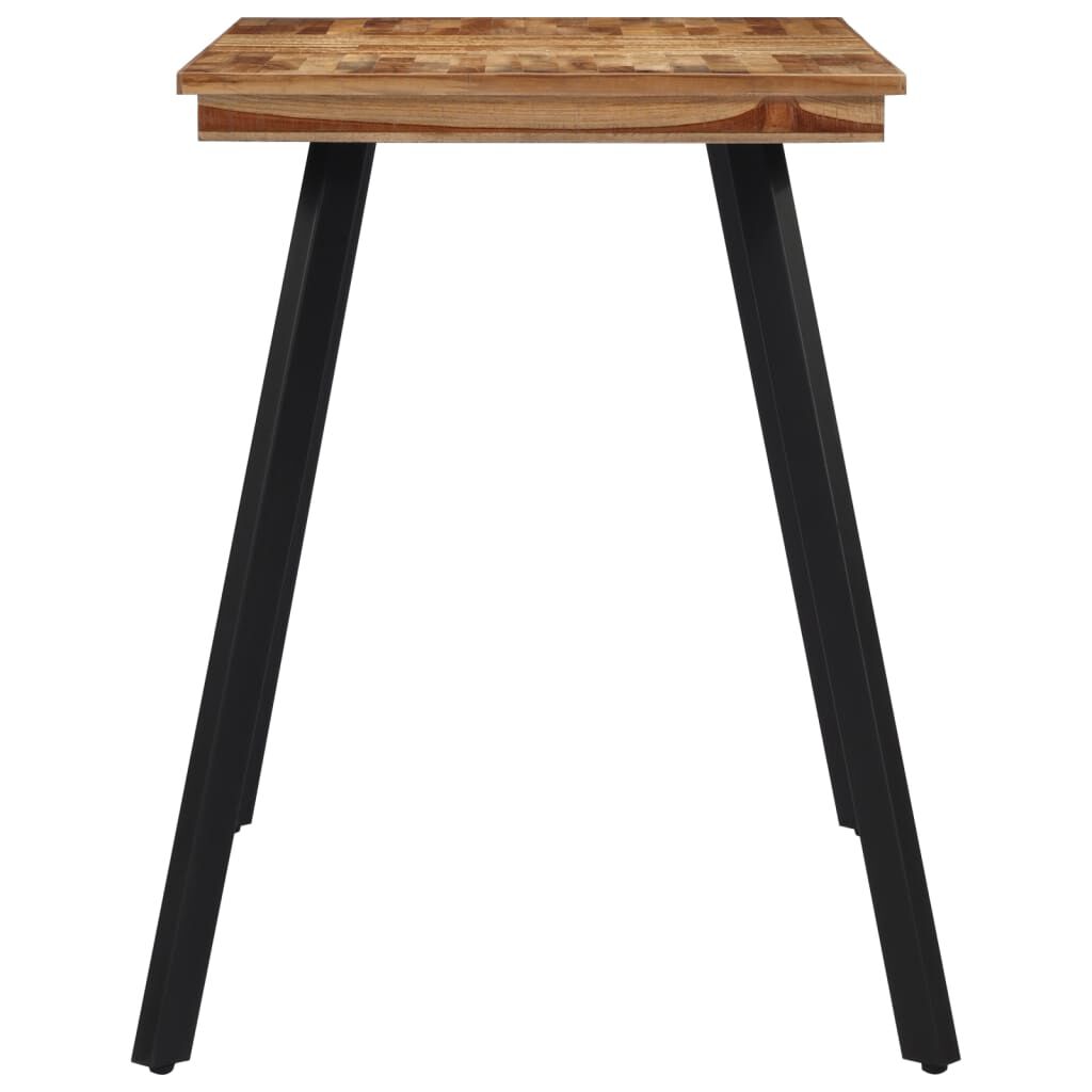 vidaXL Τραπεζαρία 120 x 62 x 76 εκ. από Μασίφ Ξύλο Teak