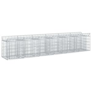 vidaXL &Alpha;&nu;&alpha;&sigma;&eta;&kappa;&omega;&mu;έ&nu;&omicron; &kappa;&rho;&epsilon;&beta;ά&tau;&iota; gabion 2 &tau;&mu;&chi;. 300 x 50 x 60 &epsilon;&kappa; &Alpha;&sigma;&eta;&mu;ί