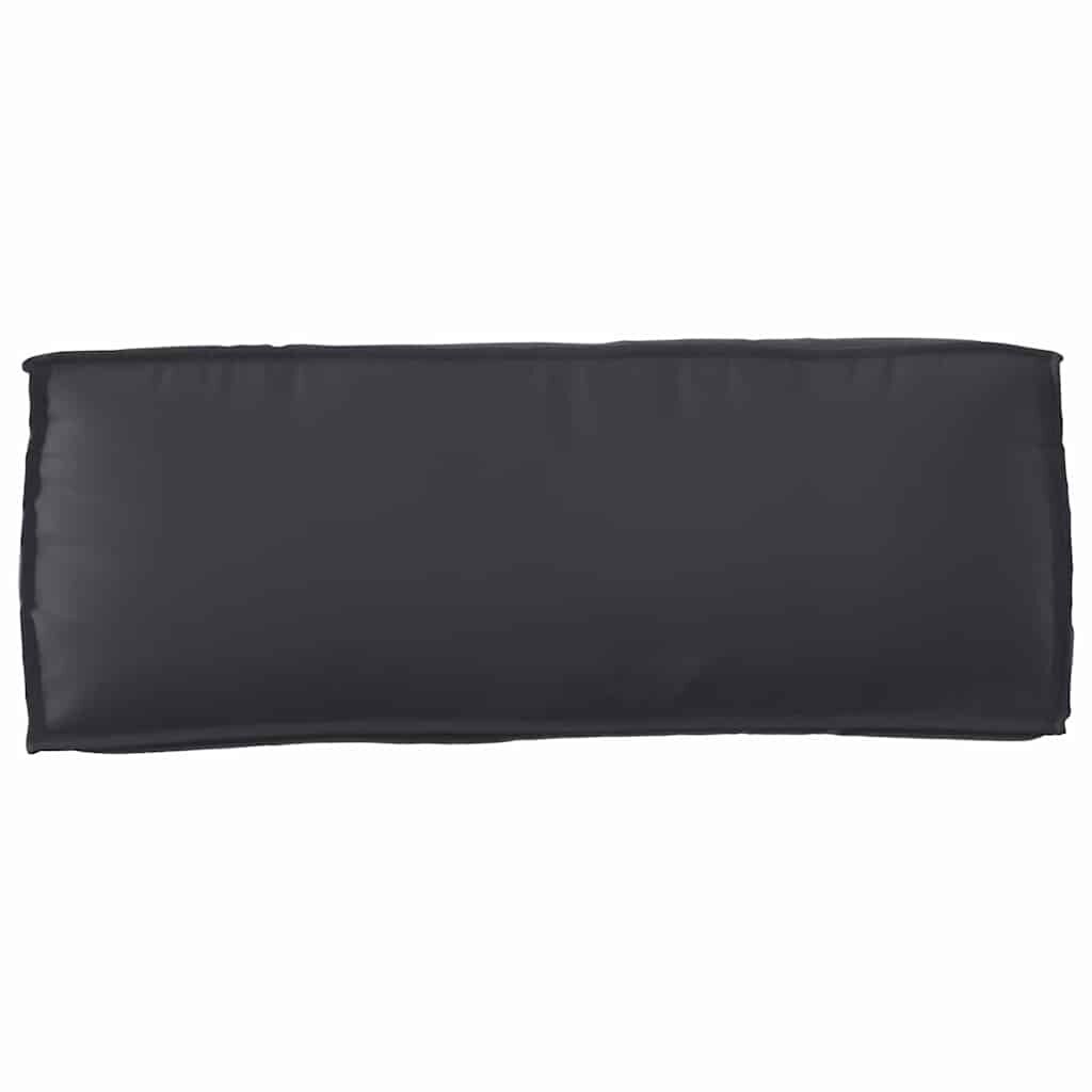 vidaXL Σετ Μαξιλαριών Πάγου 3 pcs Μαύρο 120 x 80 x 12 cm Ύφασμα Oxford