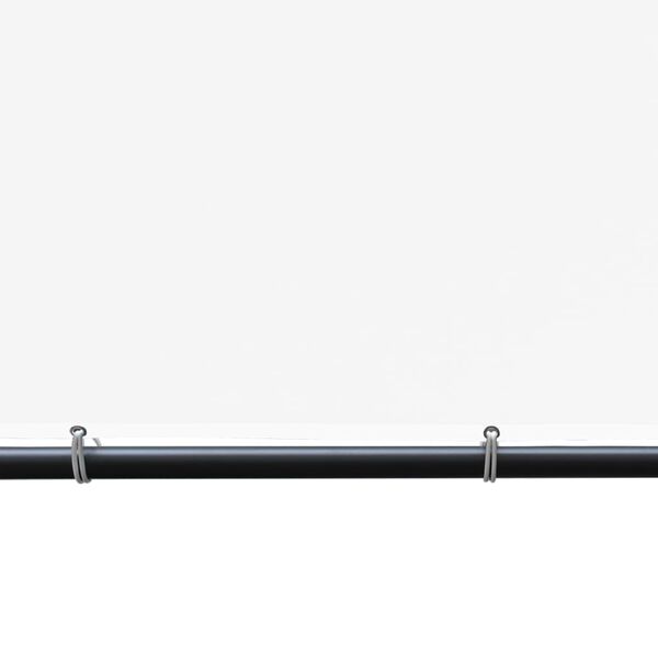 vidaXL Κιόσκι Λευκό με Οροφή 4x4 μ. 180 γρ./μ²