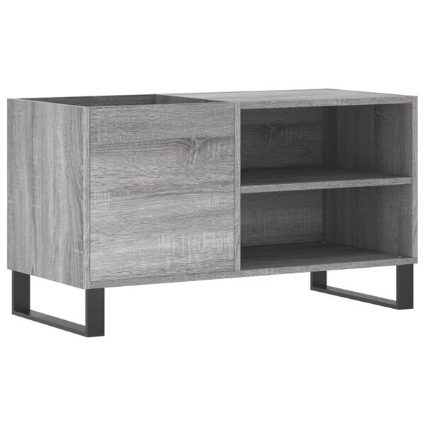 vidaXL Δισκοθήκη Γκρι Sonoma 85 x 38 x 48 εκ. από Επεξεργασμένο Ξύλο