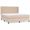 vidaXL &Kappa;&rho;&epsilon;&beta;ά&tau;&iota; Boxspring &mu;&epsilon; &Sigma;&tau;&rho;ώ&mu;&alpha; &Kappa;&alpha;&pi;&omicron;&upsilon;&tau;&sigma;ί&nu;&omicron; 160x200&epsilon;&kappa;.&alpha;&pi;ό &Sigma;&upsilon;&nu;&theta;.&Delta;έ&rho;&mu;&alpha;