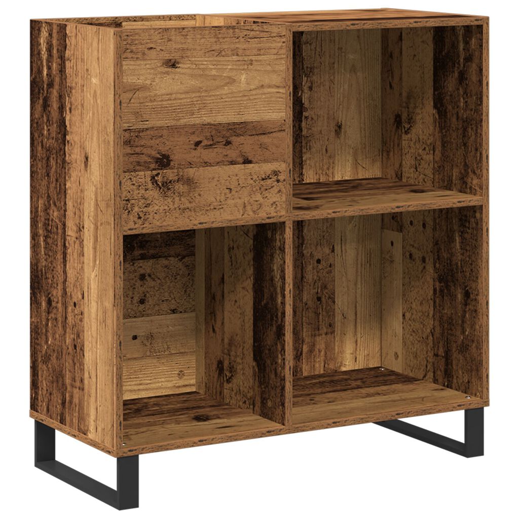 vidaXL Ντουλάπα Δίσκων Artisan Oak 84,5x38x89 εκ. Επεξεργασμένο Ξύλο
