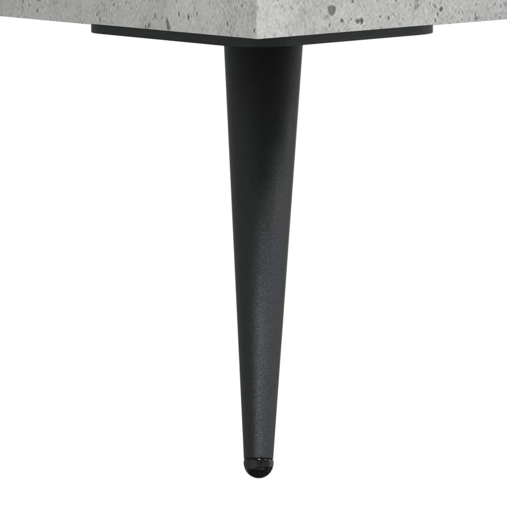vidaXL Ντουλάπι Γκρι Σκυροδέματος 34,5x34x90 εκ. Επεξεργασμένο Ξύλο