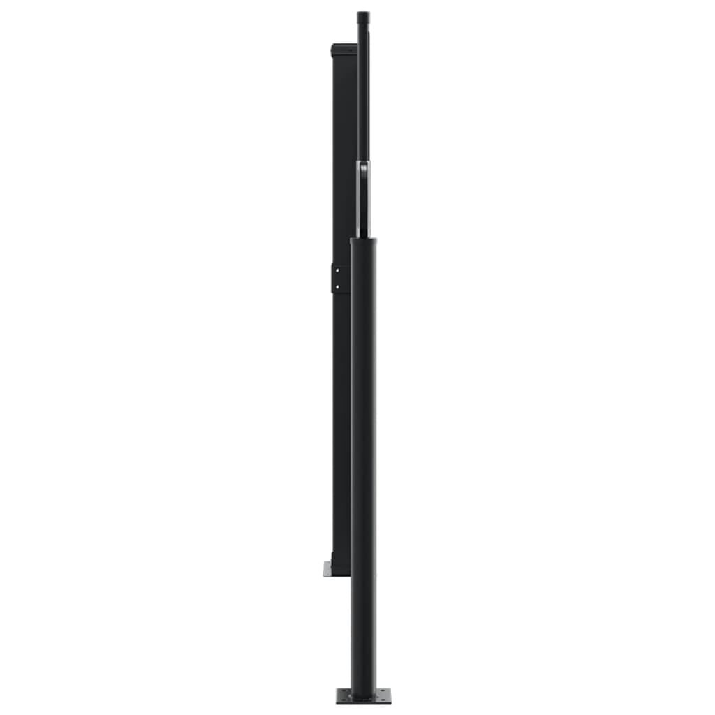 vidaXL Σκίαστρο Πλαϊνό Συρόμενο Ανθρακί 140 x 1200 εκ.