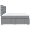 vidaXL &Kappa;&rho;&epsilon;&beta;ά&tau;&iota; Boxspring &mu;&epsilon; &Sigma;&tau;&rho;ώ&mu;&alpha; &Alpha;&nu;&omicron;&iota;&chi;&tau;ό &Gamma;&kappa;&rho;&iota; 200x200 &epsilon;&kappa;. &Upsilon;&phi;&alpha;&sigma;&mu;ά&tau;&iota;&nu;&omicron;