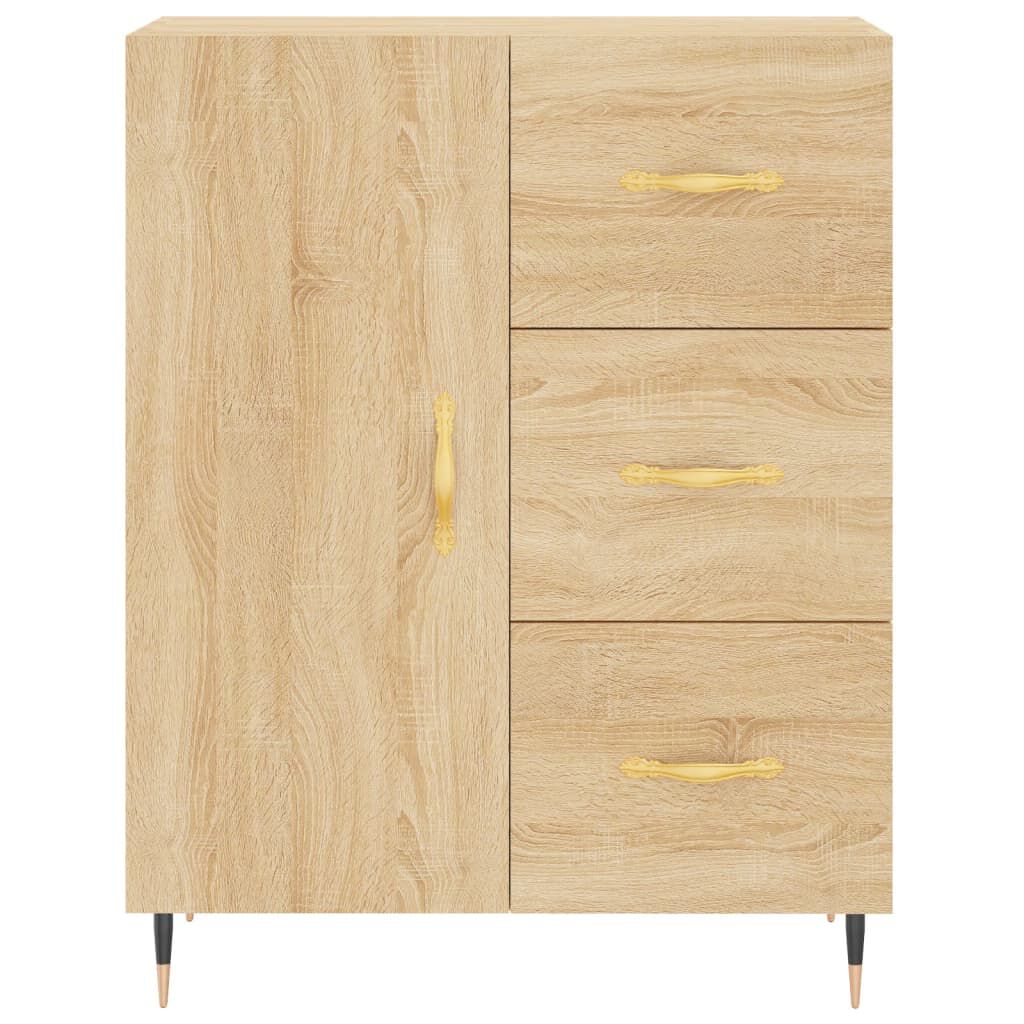 vidaXL Ντουλάπι Sonoma Δρυς 69,5 x 34 x 90 εκ. από Επεξεργασμένο Ξύλο