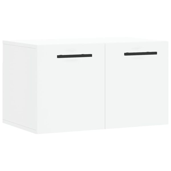 vidaXL Ντουλάπι Τοίχου Λευκό 60 x 36,5 x 35 εκ. από Επεξεργασμένο Ξύλο