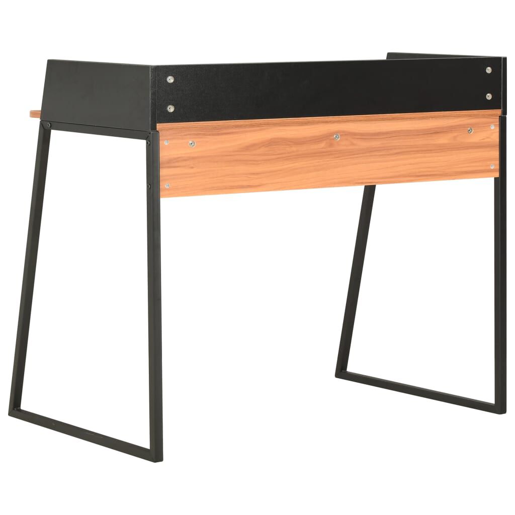 vidaXL Γραφείο Μαύρο / Καφέ 90 x 60 x 88 εκ.