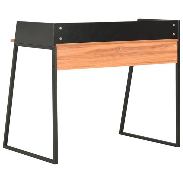 vidaXL Γραφείο Μαύρο / Καφέ 90 x 60 x 88 εκ.