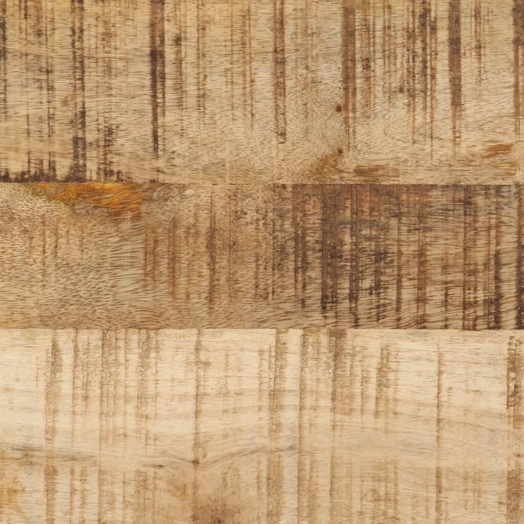 vidaXL Ντουλάπι Μπάνιου 40 x 27 x 90 εκ. Σίδηρο και Μασίφ Ξύλο Μάνγκο