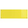 vidaXL Πίσω Πάνελ Κουζίνας 2 pcs Κίτρινο 120 x 40 cm σκληρυμένο γυαλί