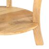 vidaXL Τραπεζάκι Βοηθητικό 37 x 37 x 61 εκ. από Μασίφ Ξύλο Μάνγκο