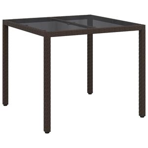 vidaXL &Tau;&rho;&alpha;&pi;έ&zeta;&iota; &Kappa;ή&pi;&omicron;&upsilon; &Kappa;&alpha;&phi;έ 90 x 90 x 75 cm &sigma;&upsilon;&nu;&theta;&epsilon;&tau;&iota;&kappa;ό &rho;&alpha;&tau;ά&nu;