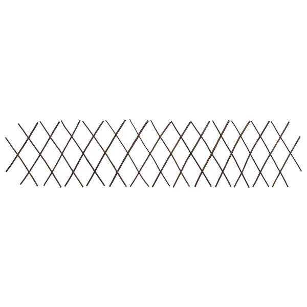 vidaXL Καφασωτό Φράχτης 5 τεμ. 180 x 30 εκ. από Ιτιά