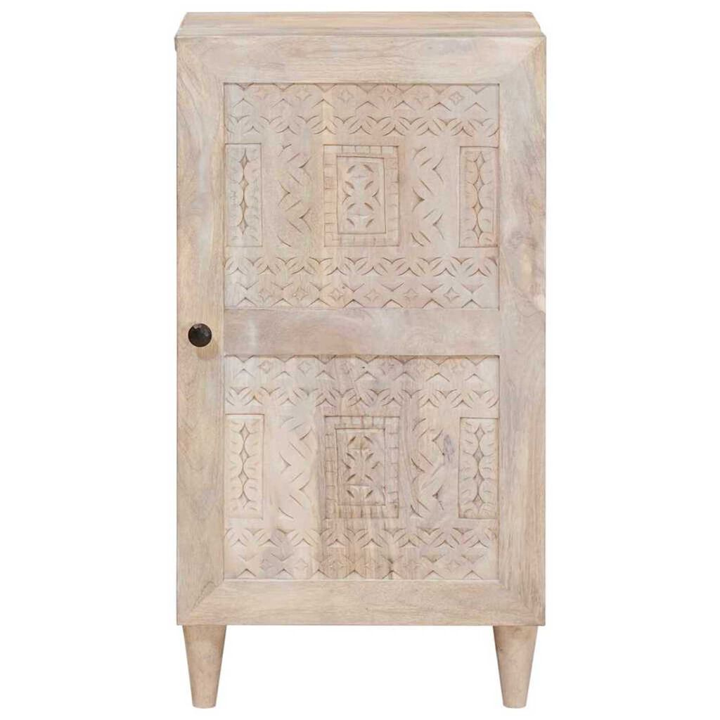 vidaXL Πλαϊνό γραφείο Λευκό 33.5 x 40 x 75 εκ