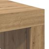 vidaXL Τραπεζάκι Σαλονιού Artisan Δρυς 100x100x35 εκ. Επεξ. Ξύλο