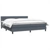 vidaXL Box Spring &Kappa;&rho;&epsilon;&beta;ά&tau;&iota; &mu;&epsilon; &sigma;&tau;&rho;ώ&mu;&alpha; &Sigma;&kappa;&omicron;ύ&rho;&omicron; &gamma;&kappa;&rho;&iota; 180x220 &epsilon;&kappa;. &Beta;&epsilon;&lambda;&omicron;ύ&delta;&iota;&nu;&omicron;