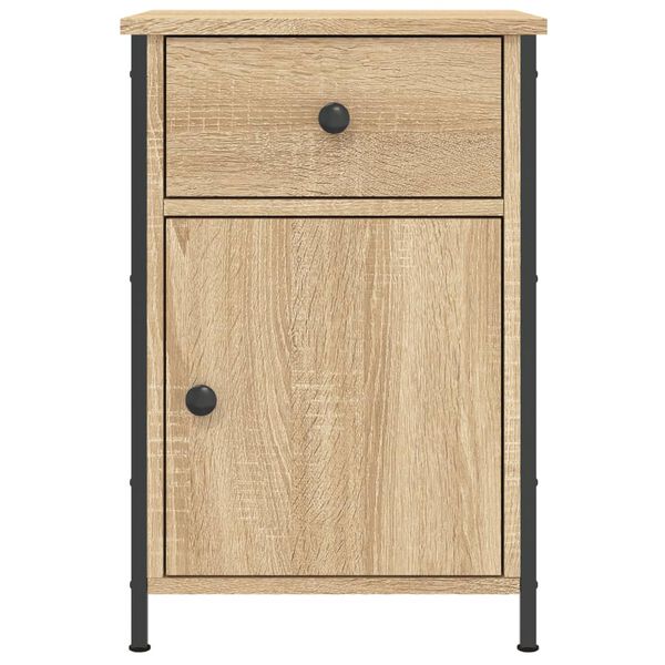 vidaXL Κομοδίνα 2 τεμ. Sonoma Δρυς 40x42x60 εκ. από Επεξεργασμένο Ξύλο