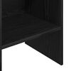 vidaXL Βιβλιοθήκη Μαύρη δρυς 40 x 35 x 180 εκ. Επεξεργασμένο ξύλο