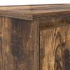 vidaXL Γραφείο Καπνιστή Δρυς 120x42x76 εκ. από Επεξεργασμένο Ξύλο
