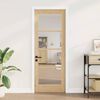 vidaXL Εσωτερική Πόρτα με Γυαλί ORKDAL Καφέ 73.5 x 198.5 εκ.