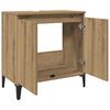vidaXL Ντουλάπι Νιπτήρα τεχνίτης Δρυς 58x33x60 εκ. Επεξεργασμένο Ξύλο