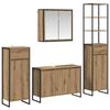 vidaXL &Sigma;&epsilon;&tau; &Epsilon;&pi;ί&pi;&lambda;&omega;&nu; &Mu;&pi;ά&nu;&iota;&omicron;&upsilon; 4 &tau;&mu;&chi;. Artisan Oak &Epsilon;&pi;&epsilon;&xi;&epsilon;&rho;&gamma;&alpha;&sigma;&mu;έ&nu;&omicron; &Xi;ύ&lambda;&omicron;