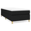 vidaXL &Kappa;&rho;&epsilon;&beta;ά&tau;&iota; Boxspring &mu;&epsilon; &Sigma;&tau;&rho;ώ&mu;&alpha; &Mu;&alpha;ύ&rho;&omicron; 90x190 &epsilon;&kappa;.&Upsilon;&phi;&alpha;&sigma;&mu;ά&tau;&iota;&nu;&omicron;